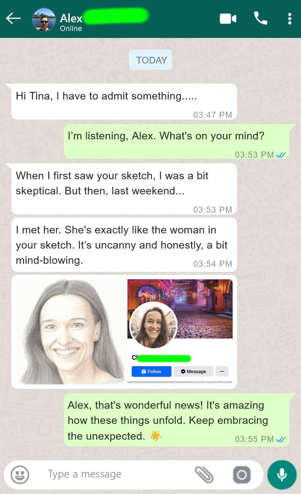 Testimonial from Alex